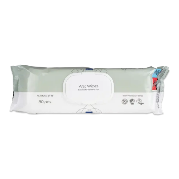 Chusteczki nawilżane Wet Wipes, opakowanie 80 sztuk